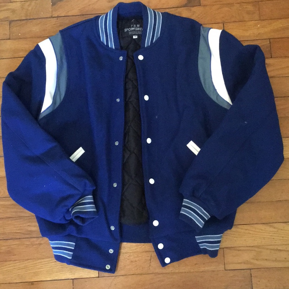 Varsity jacket wool